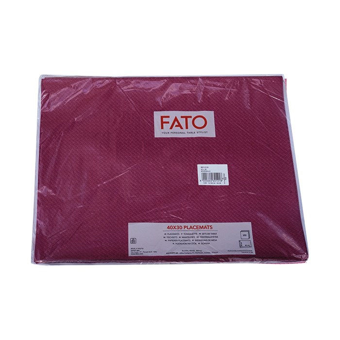 placemat 30x40 cm/250 bordeaux