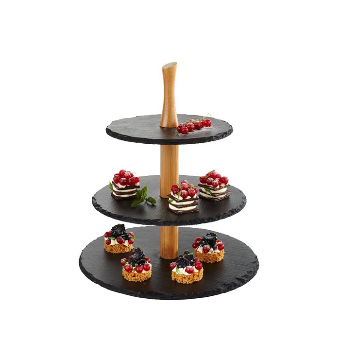 3-tier tray
