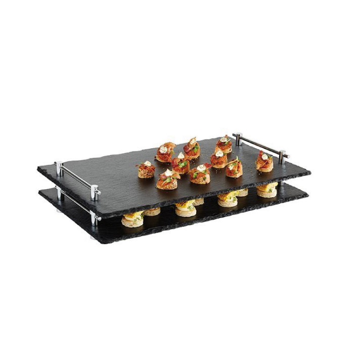 GN 1/1 natural slate tray 53x32,5 cm