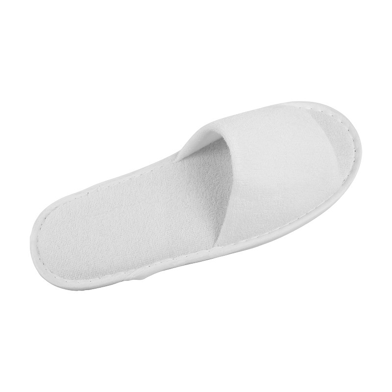 Hotel slippers HOTEL, open, white, 28cm.