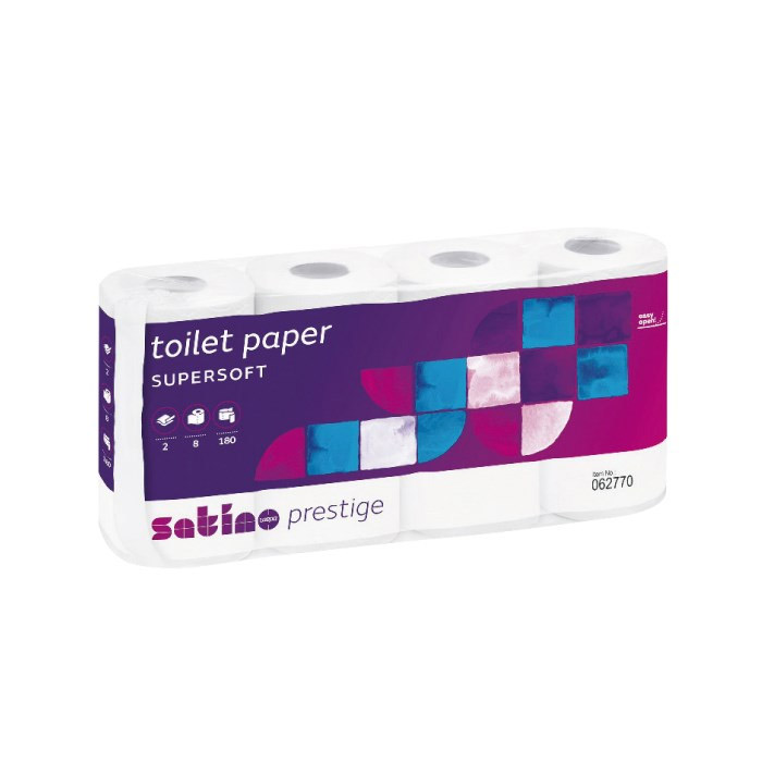 toiletpaper 2-ply/180x8 pcs.
