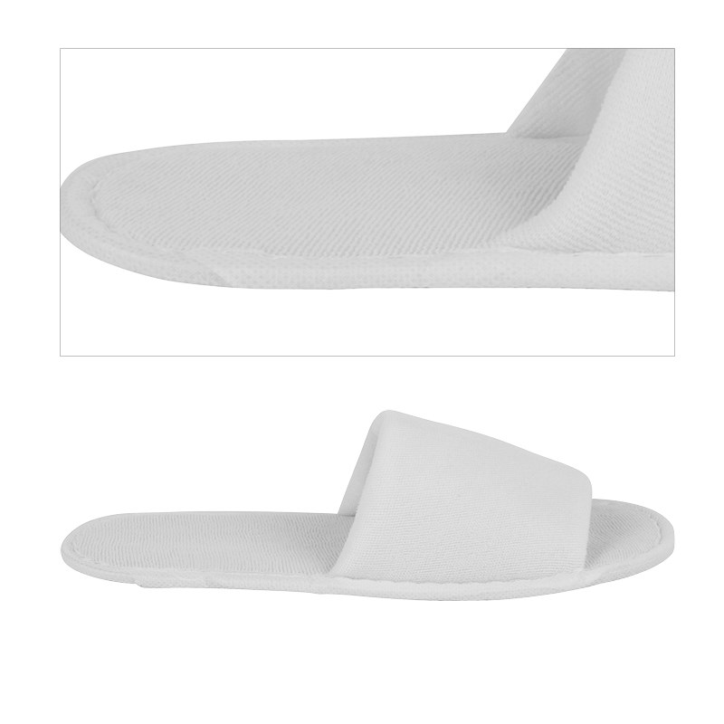 pantofle Standard bílé otevřené 28 cm