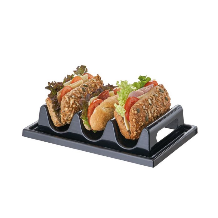 Snackpresenter,ca. 33 x 19,5 cm, height 8 cm