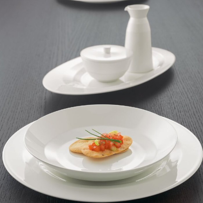 Allure Plate deep round coupe 26cm