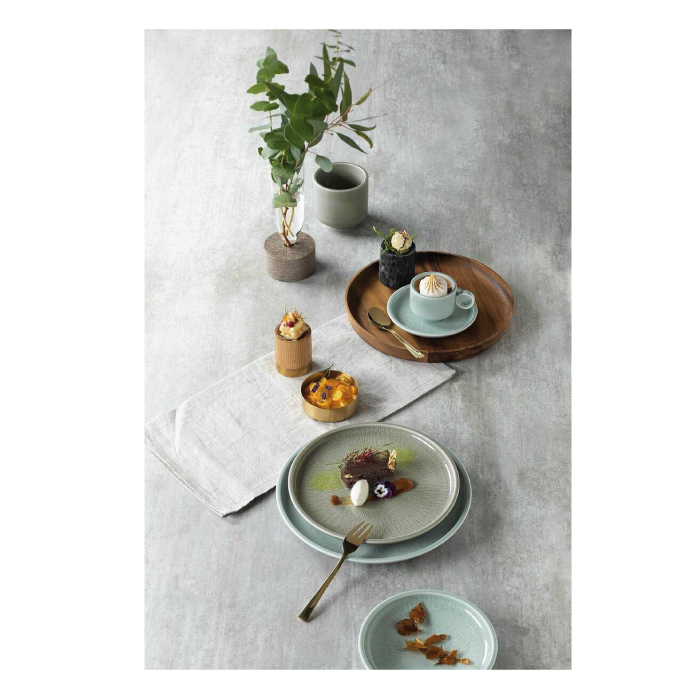 Shiro Glaze Dish round FROST 15cm/0.50l