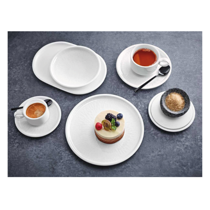 Shiro Platter oval coupe 30x19cm