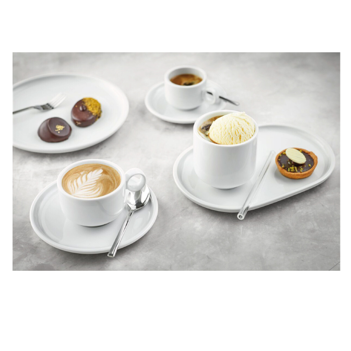 Shiro Combi saucer round 17cm