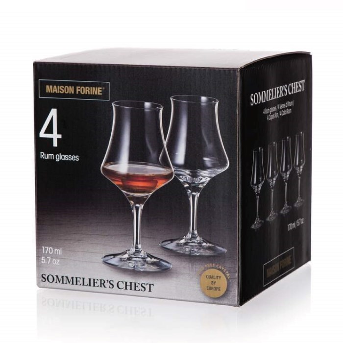 Sommelier Chest 170ml rum
