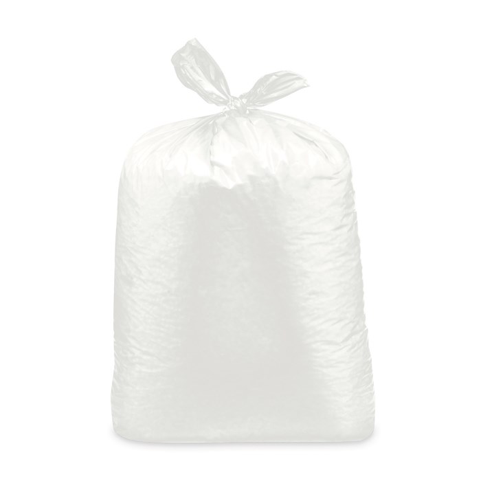 Garbage bags transp. 70X110cm