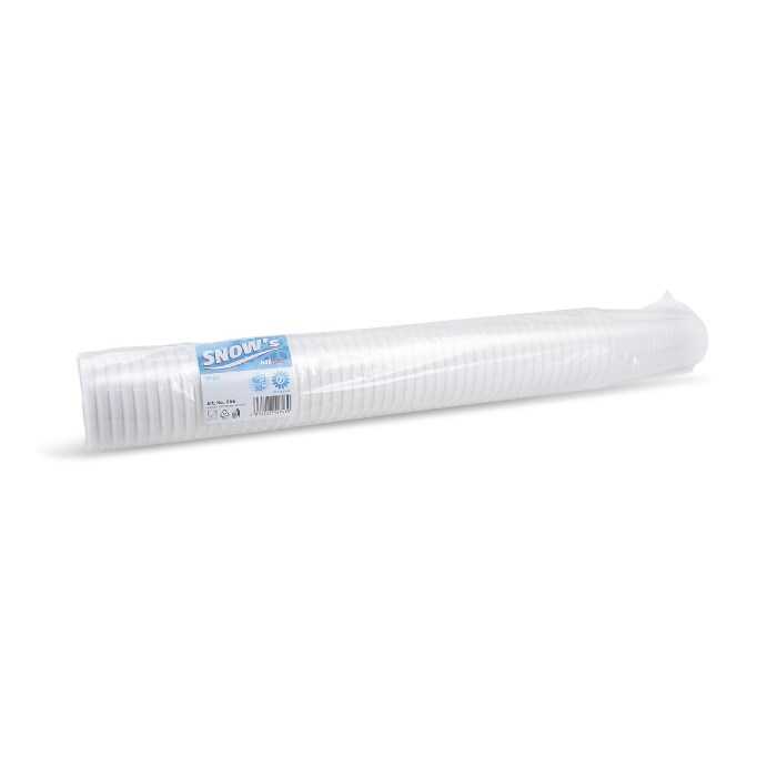 cup Airpac Snow`s white 200/250ml 50pcs (XPP)