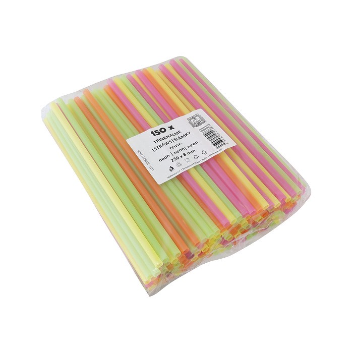 brčka opakovaně použitelná JUMBO 8/250mm 150ks mix neon