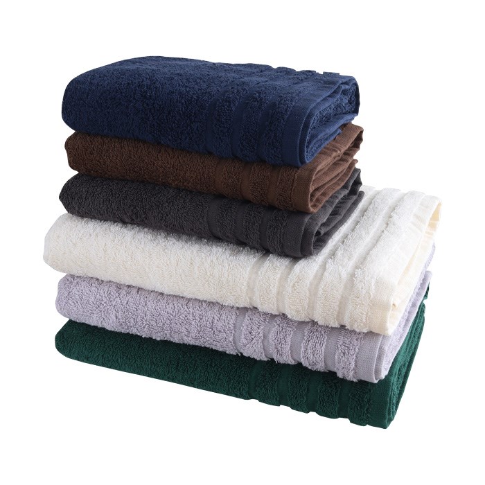 towel 70x140 cm Aruba NAVY BLUE terry 400 g/m2 organic cotton