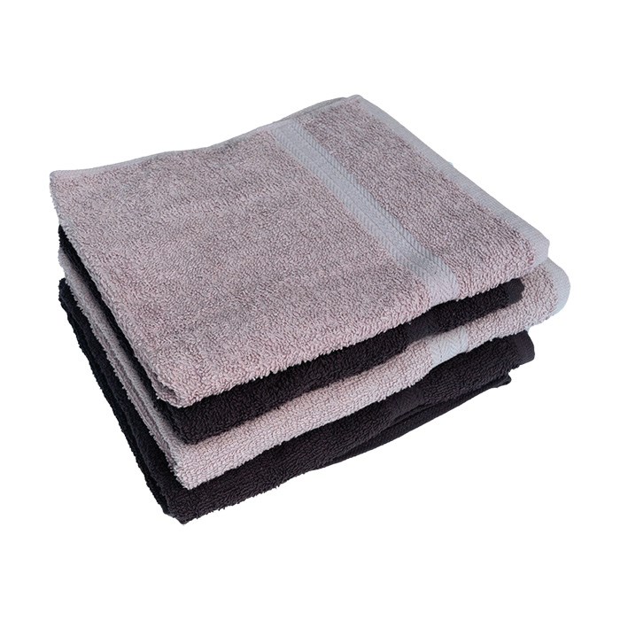 towel 50x80 cm Basic CHARCOAL terry 450 g/m2