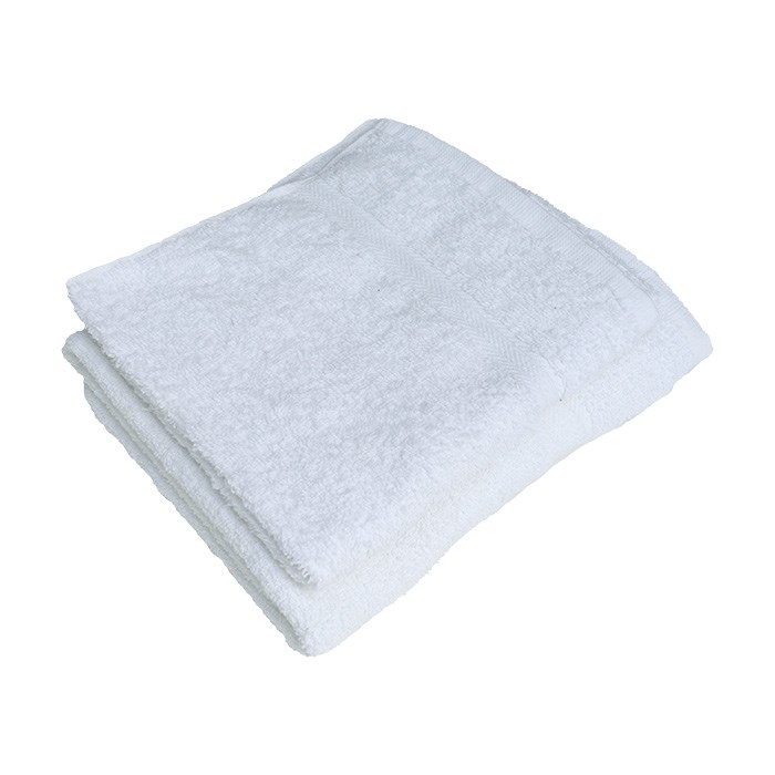 towel 70x120 cm Basic WHITE terry 450 g/m2