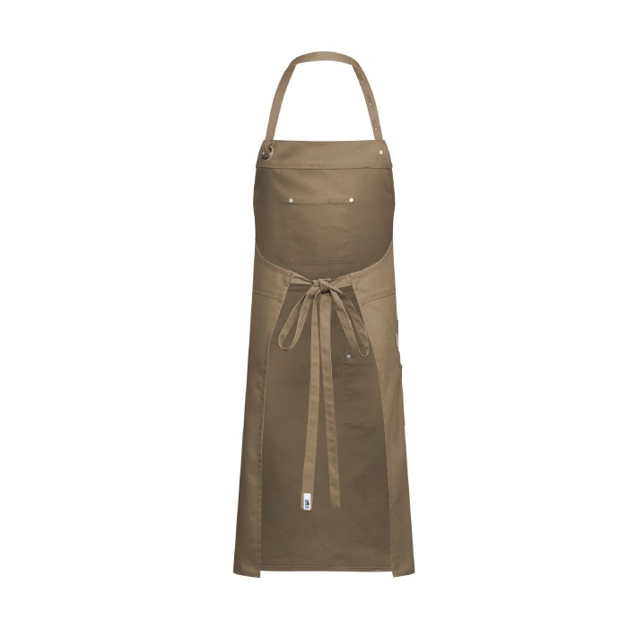 Pinafore canvas 77x95 cm sand