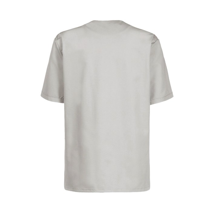 Unisex scrub top RF light grey s.S