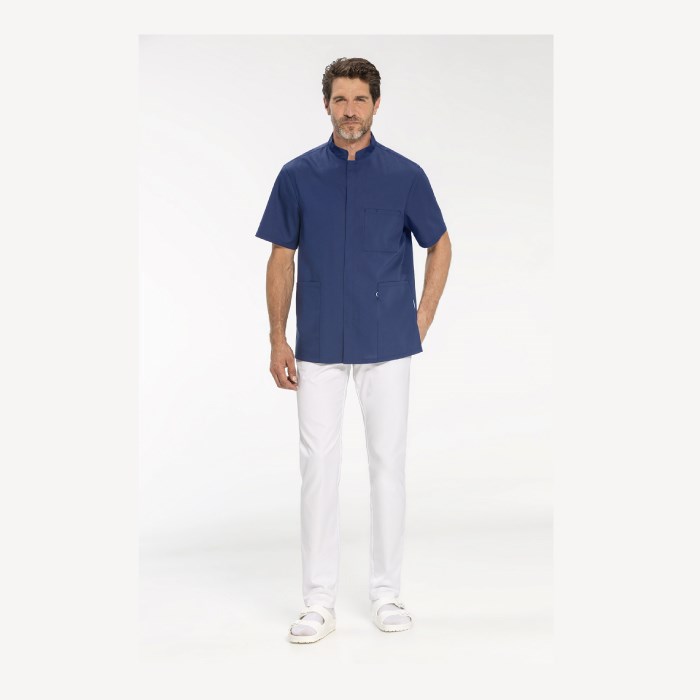 Unisex scrub top RF s.S dark blue