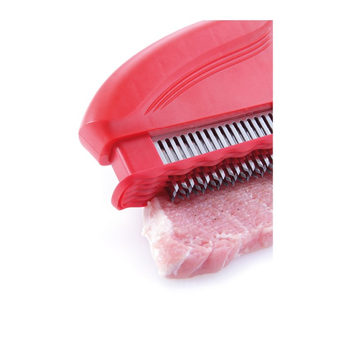 meat tenderizer 51 blades, Red, 4,2x15x11,8mm