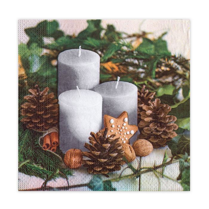 napkins 3-ply 33x33 cm Christmas 20 pcs
