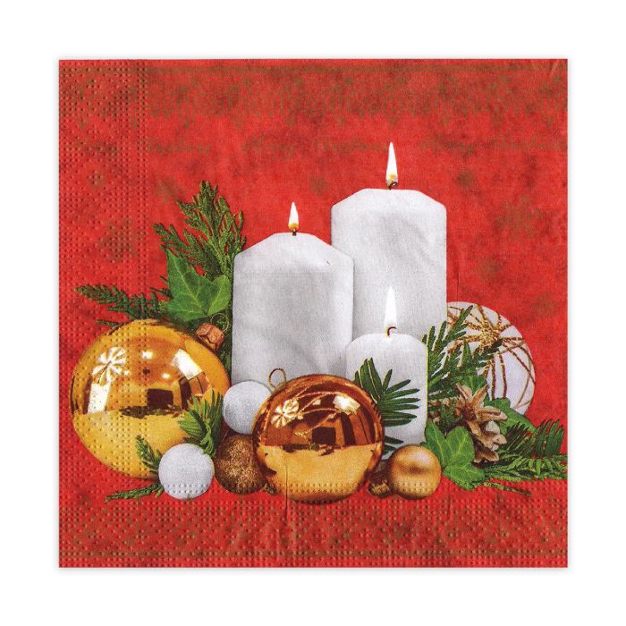 napkins 3-ply 33x33 cm Christmas 20 pcs