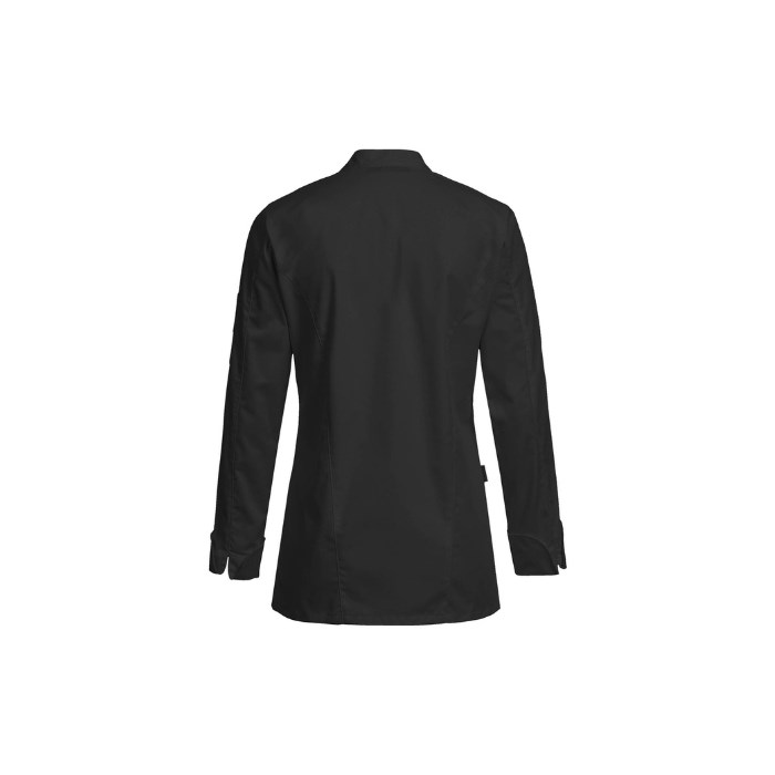chef´s jacket ladies, double-breasted, regular fit, s.S black