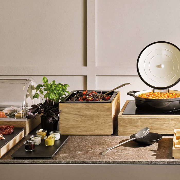 GN 1/1 natural slate tray