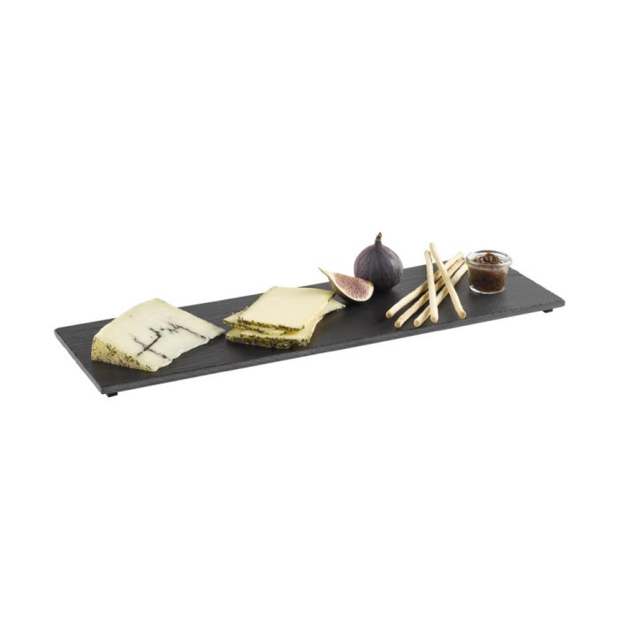 GN 2/4 natural slate tray