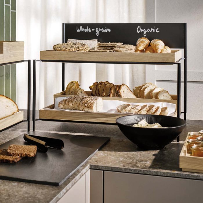 GN 1/3 natural slate tray