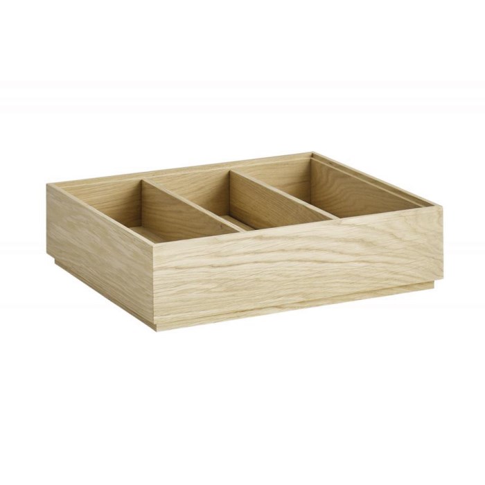 Inserts for GN 1/2 wooden box