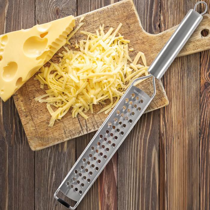 grater 38x4cm grob inox