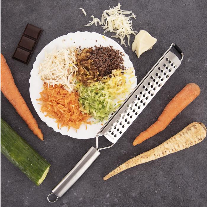 grater 38x4cm grob inox