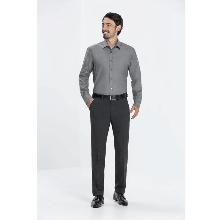 men´s trousers MODERN s.46 pinpoint black
