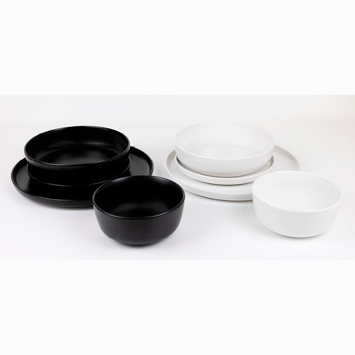 Plytký tanier FUTURE 20 cm, biely porcelán