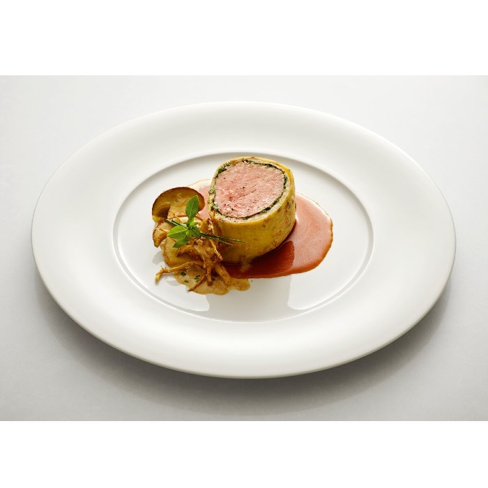 Plate flat 23 cm