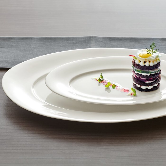 Platter oval 24x15 cm