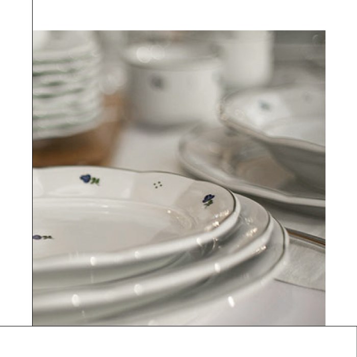 Benedikt plate deep 24 cm, Alt Aussee Q0073 (99Q=blau)