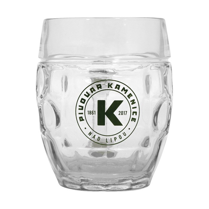 Pivný polliter Tübinger 0,5 l ciachovaný.
