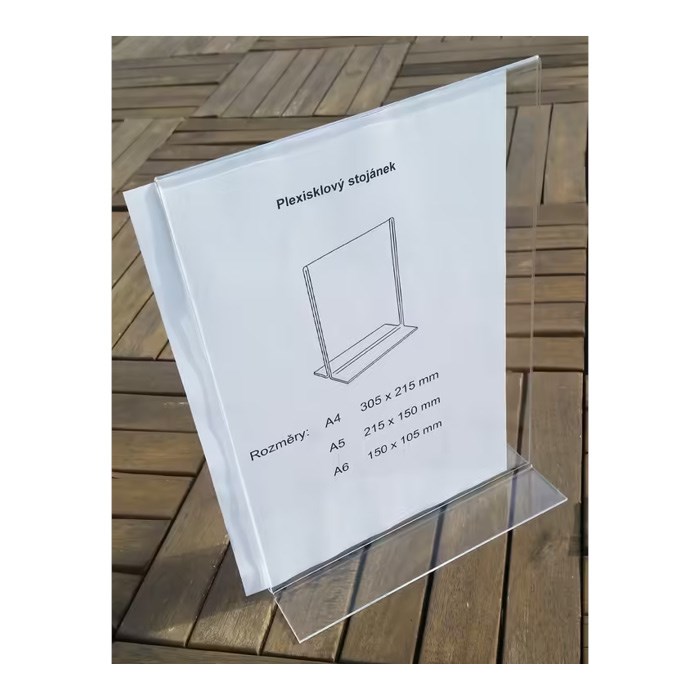 Plastic Stand A5