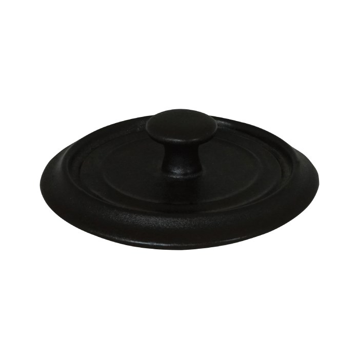 saucepan with lid 10,5cm 250ml porcelain look cast iron