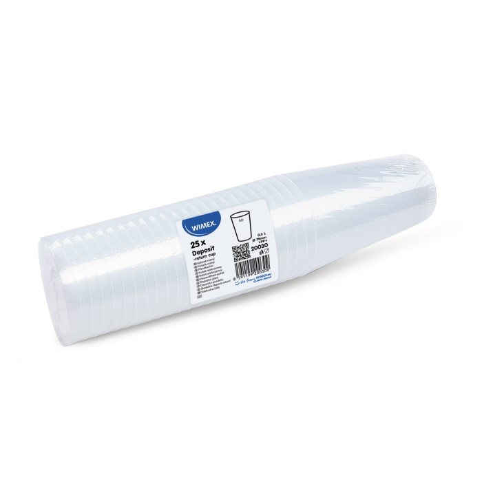 Kelímek vratný 0,3 l PP 25 ks