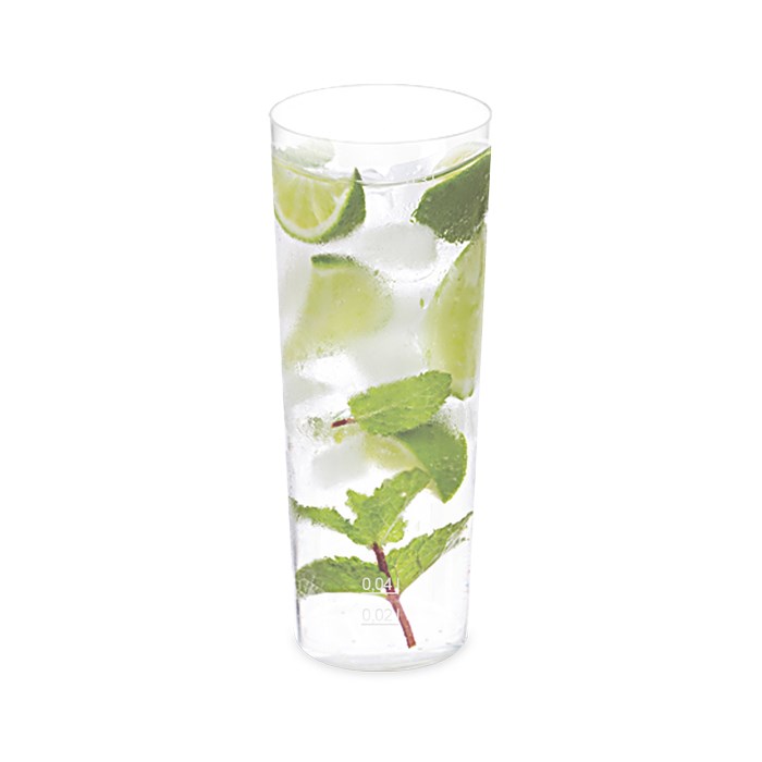 Kelímek vratný na Longdrink 2/4 cl / 0,3 l PP 10 ks