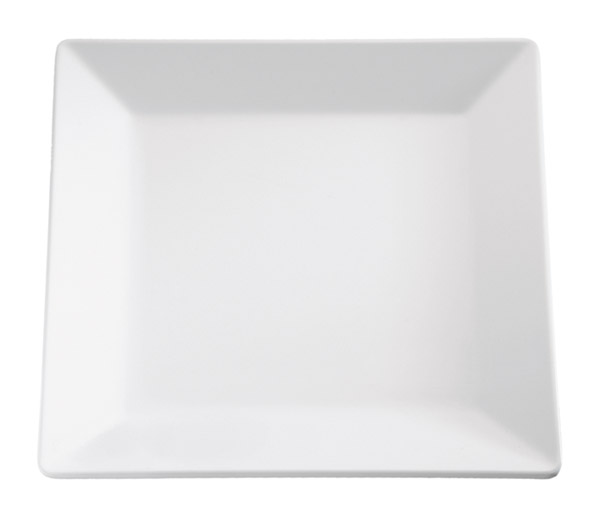 White square tray,26,5 x 26,5 cm, height 3 cm