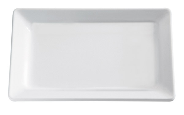 White square tray,35,5 x 18 cm, height 3 cm