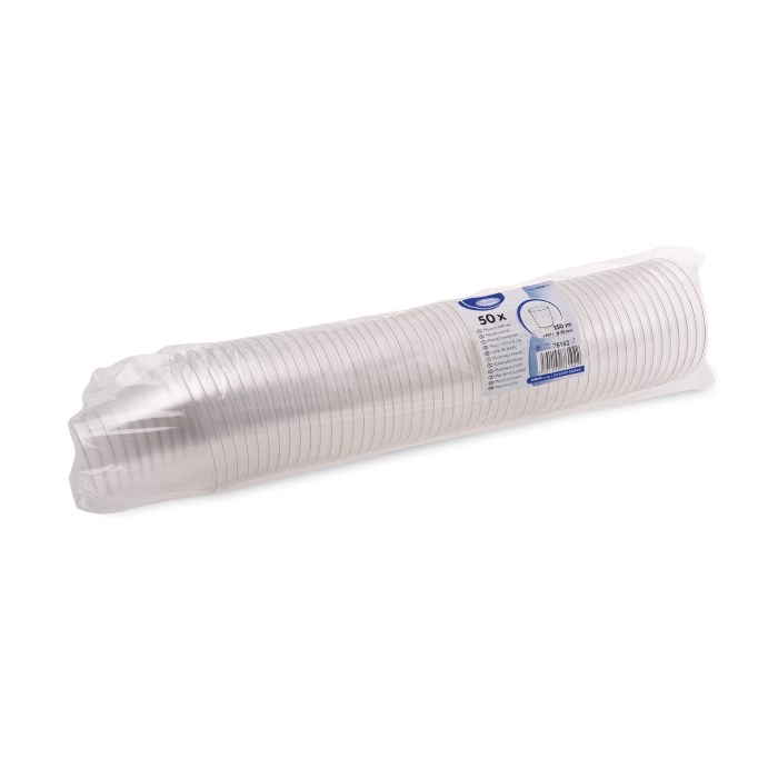 kelímok číry 250ml PET pr. 95mm 50ks