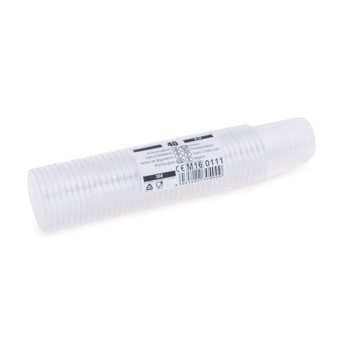 kelímek čirý 2cl/4cl / 40ks (PET)