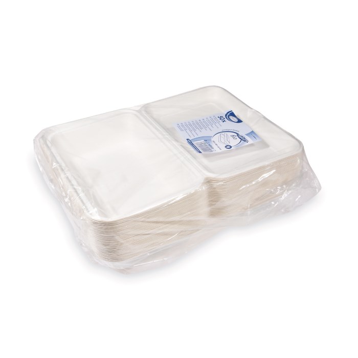 menu box 250 x 162 x 63 mm 50 ks, BIO cukrová třtina