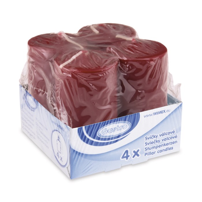 Pillar candle 40 x 80 mm borde
