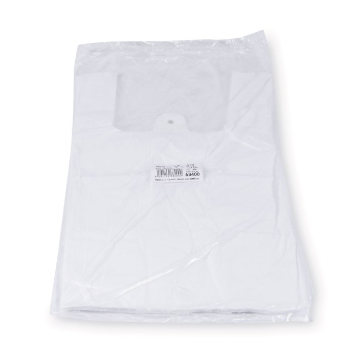 Carrier bag 4 kg white 25 + 12