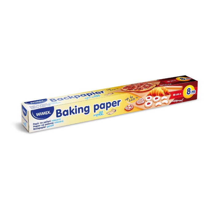 Baking paper in cutter box 39