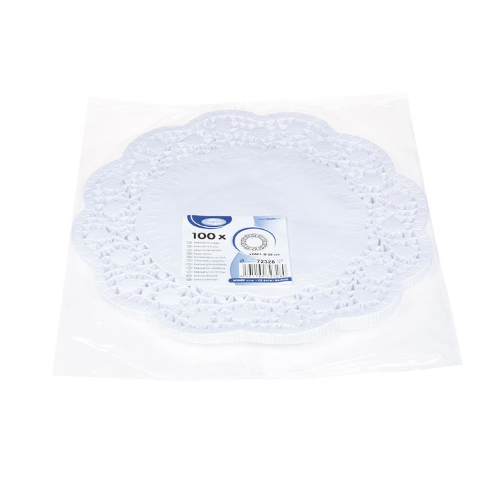Paper doilies round 28 cm